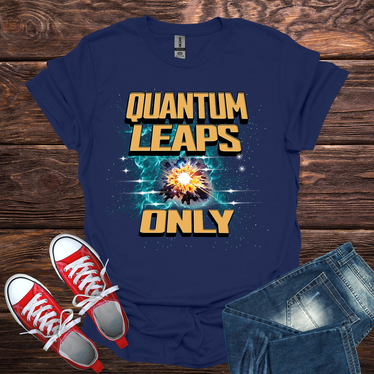 Quantum Leaps Only Softstyle T-Shirt