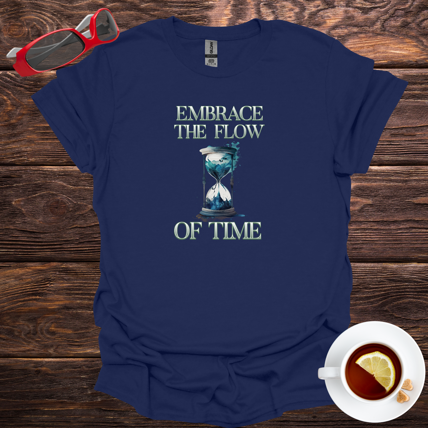 Embrace the Flow of Time Softstyle T-Shirt