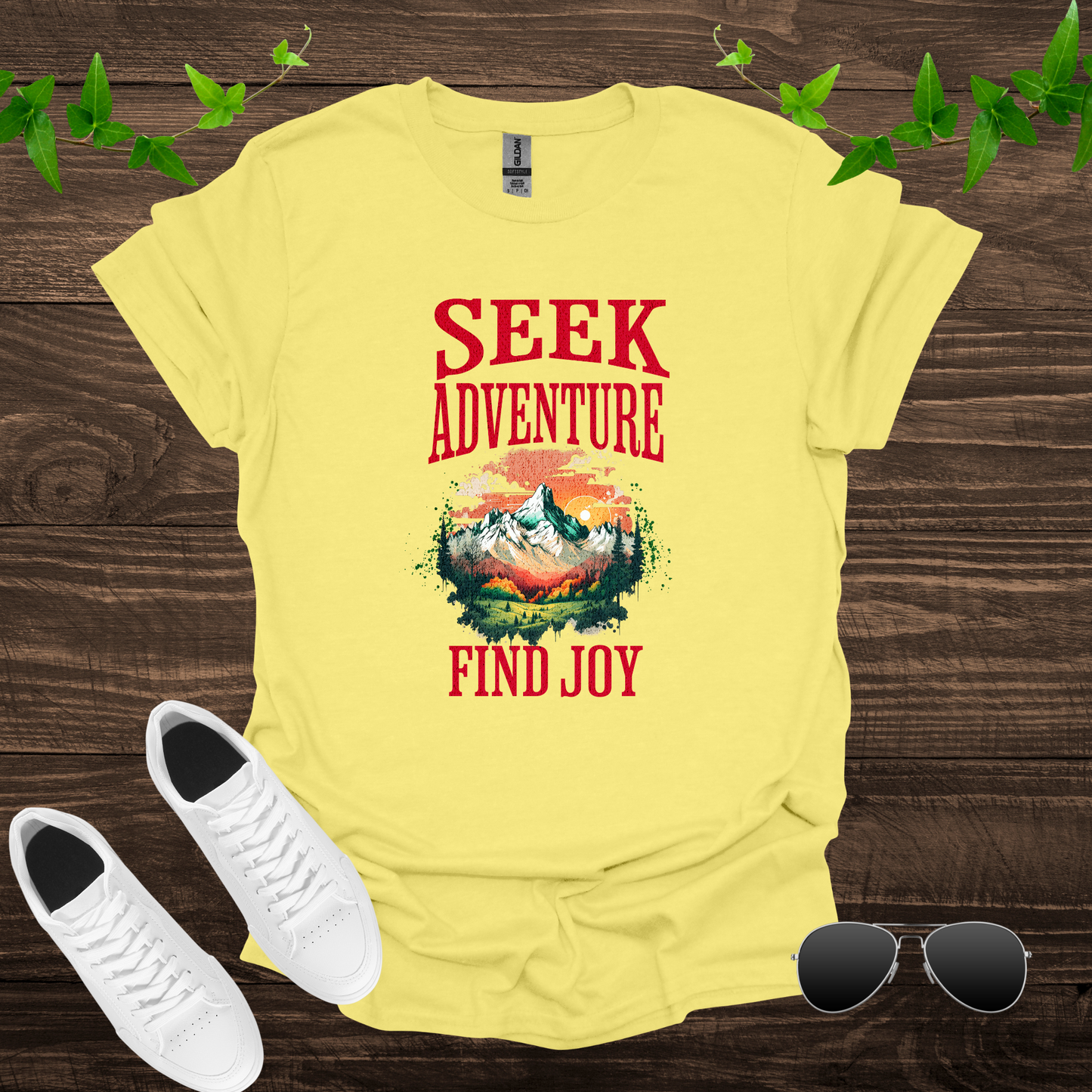 Seek Adventure, Find Joy Softstyle T-Shirt