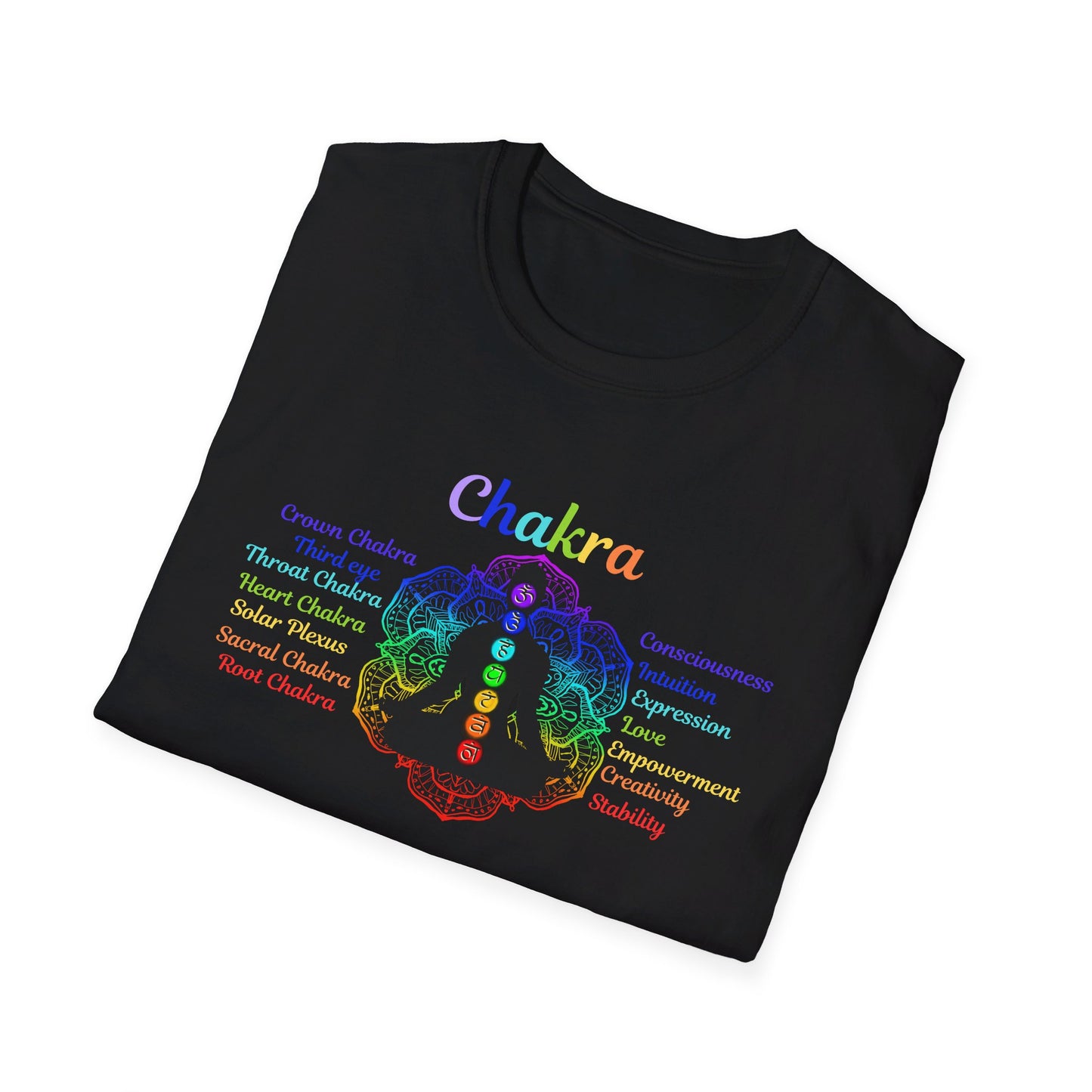Chakra Harmony: Balance and Empowerment Softstyle T-Shirt