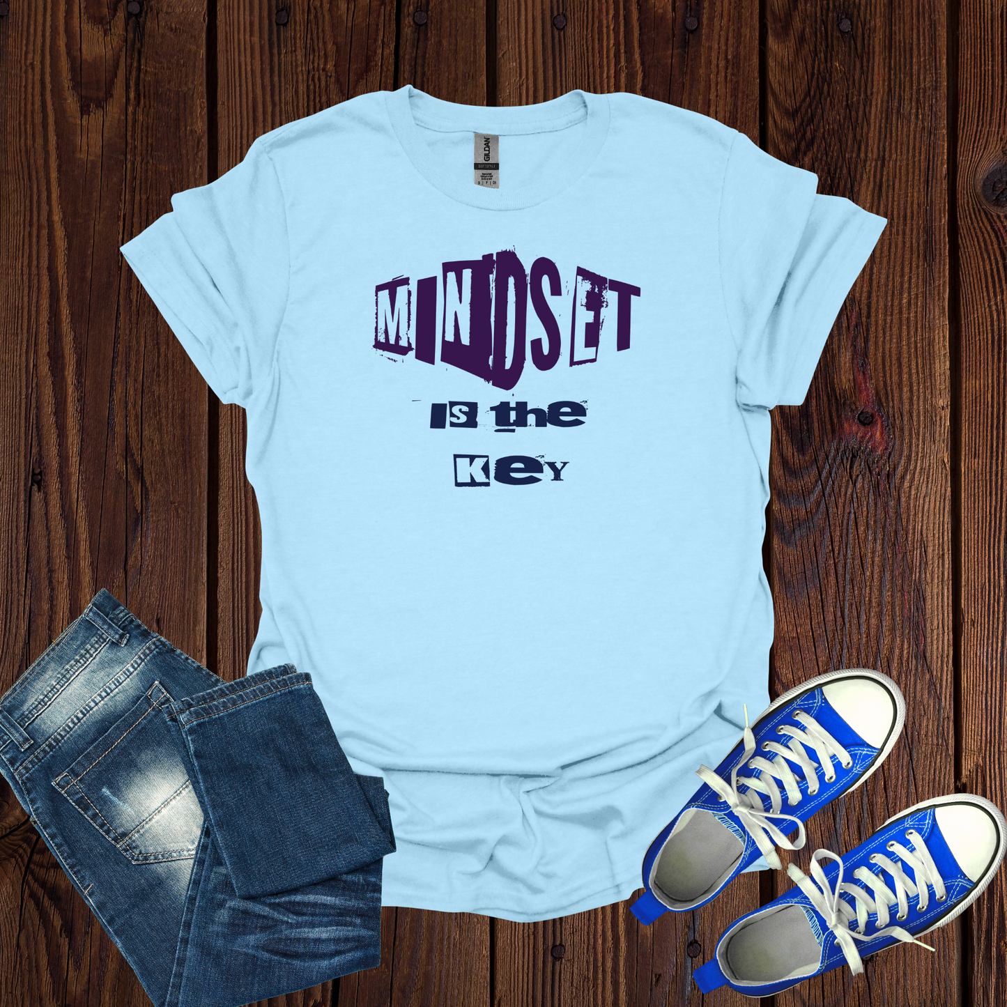 MINDSET Is The Key Unisex Softstyle T-Shirt