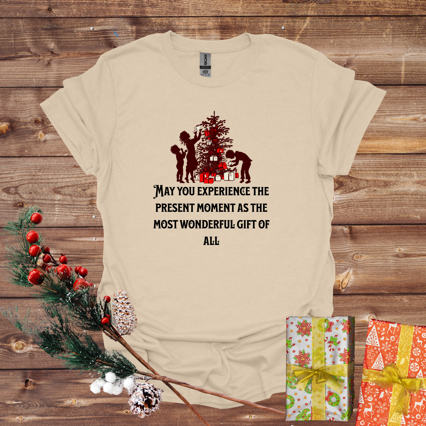 Present Moment Unisex Softstyle T-Shirt