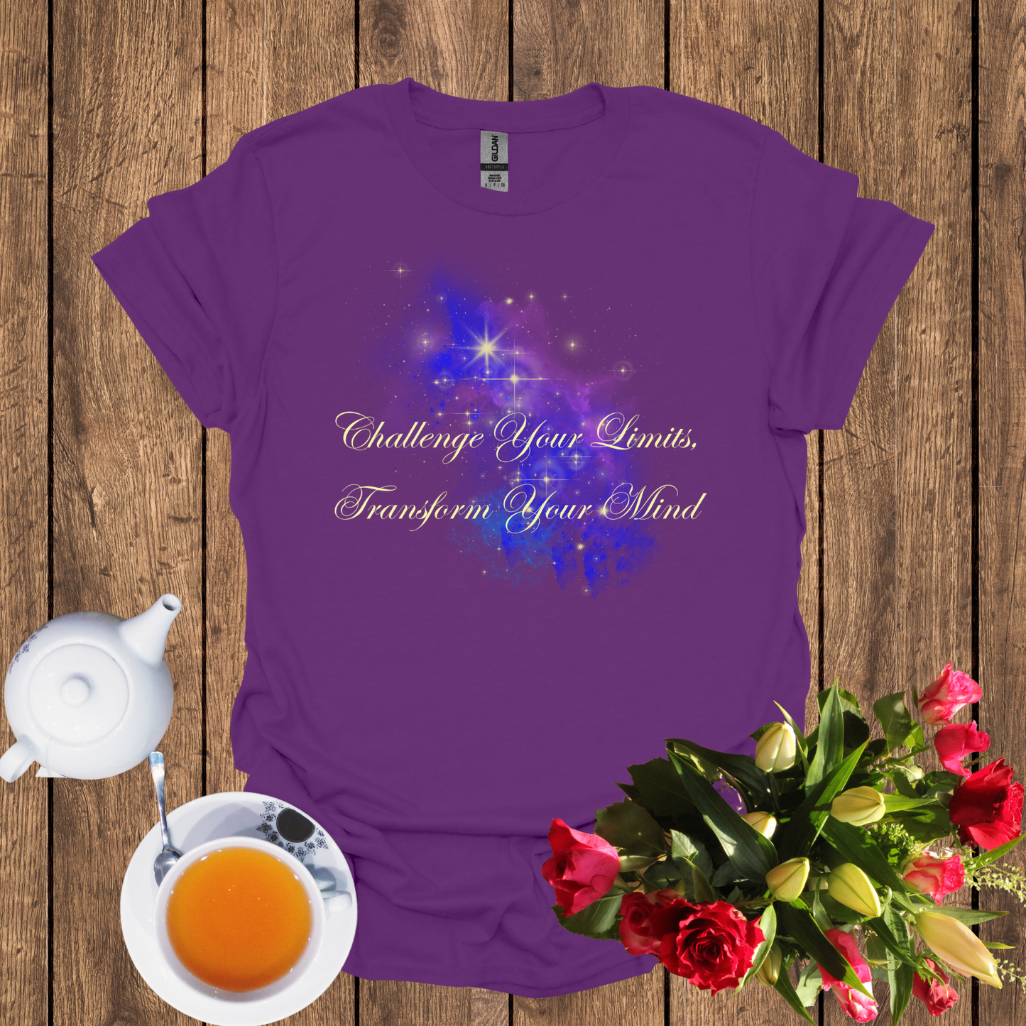 Challenge Your Limits, Transform Your Mind Softstyle T-Shirt