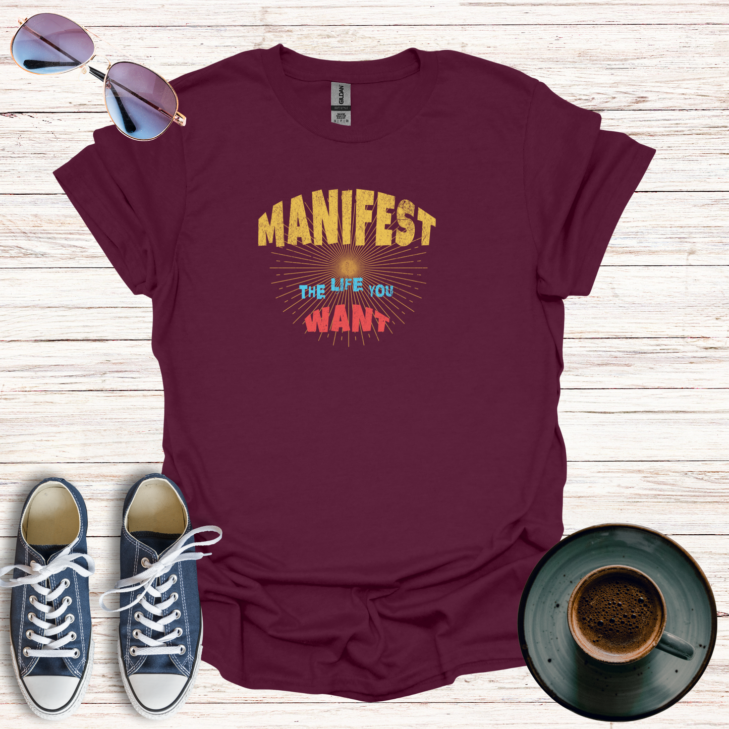 Manifest the Life You Want Softstyle T-Shirt