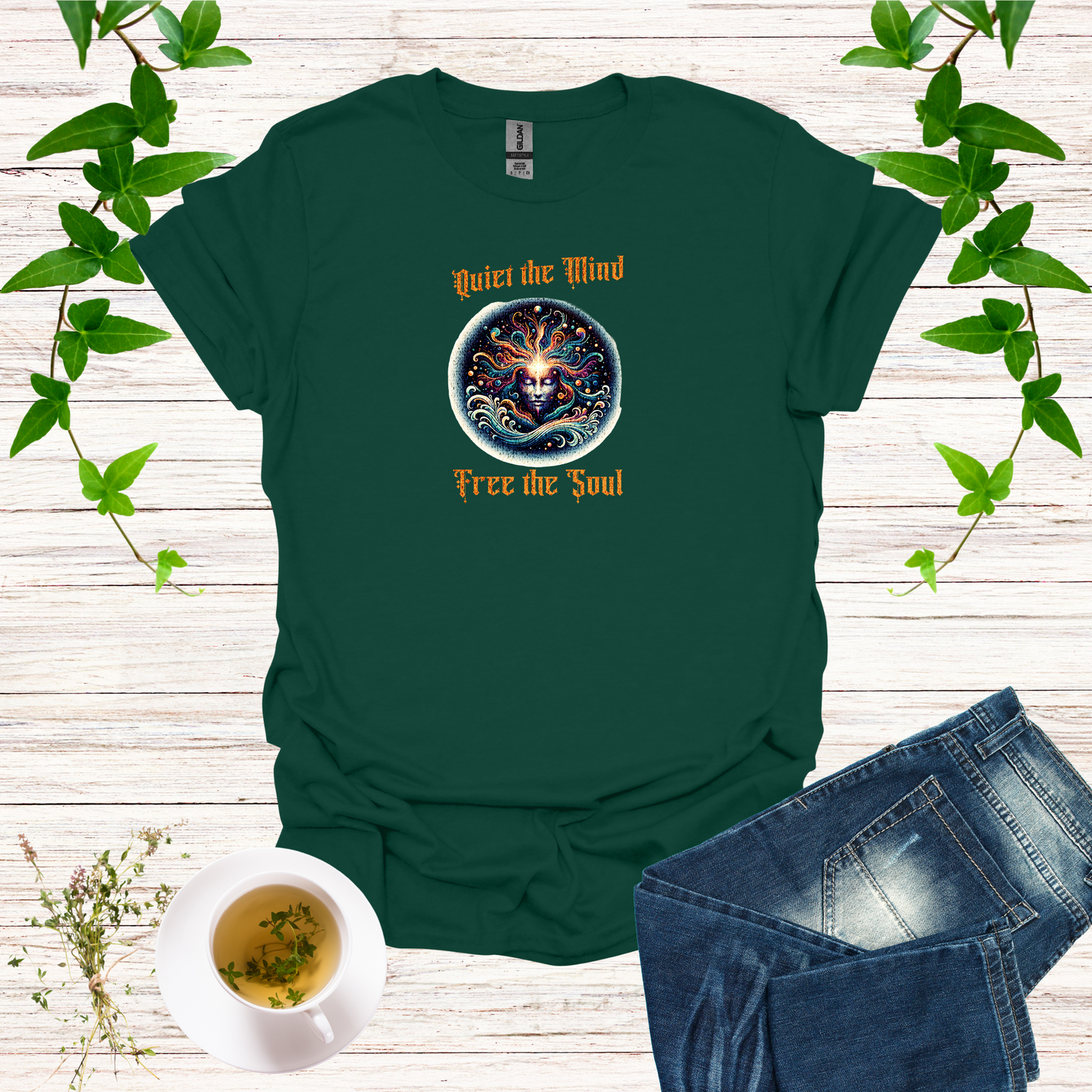 Quiet the Mind, Free the Soul Softstyle T-Shirt