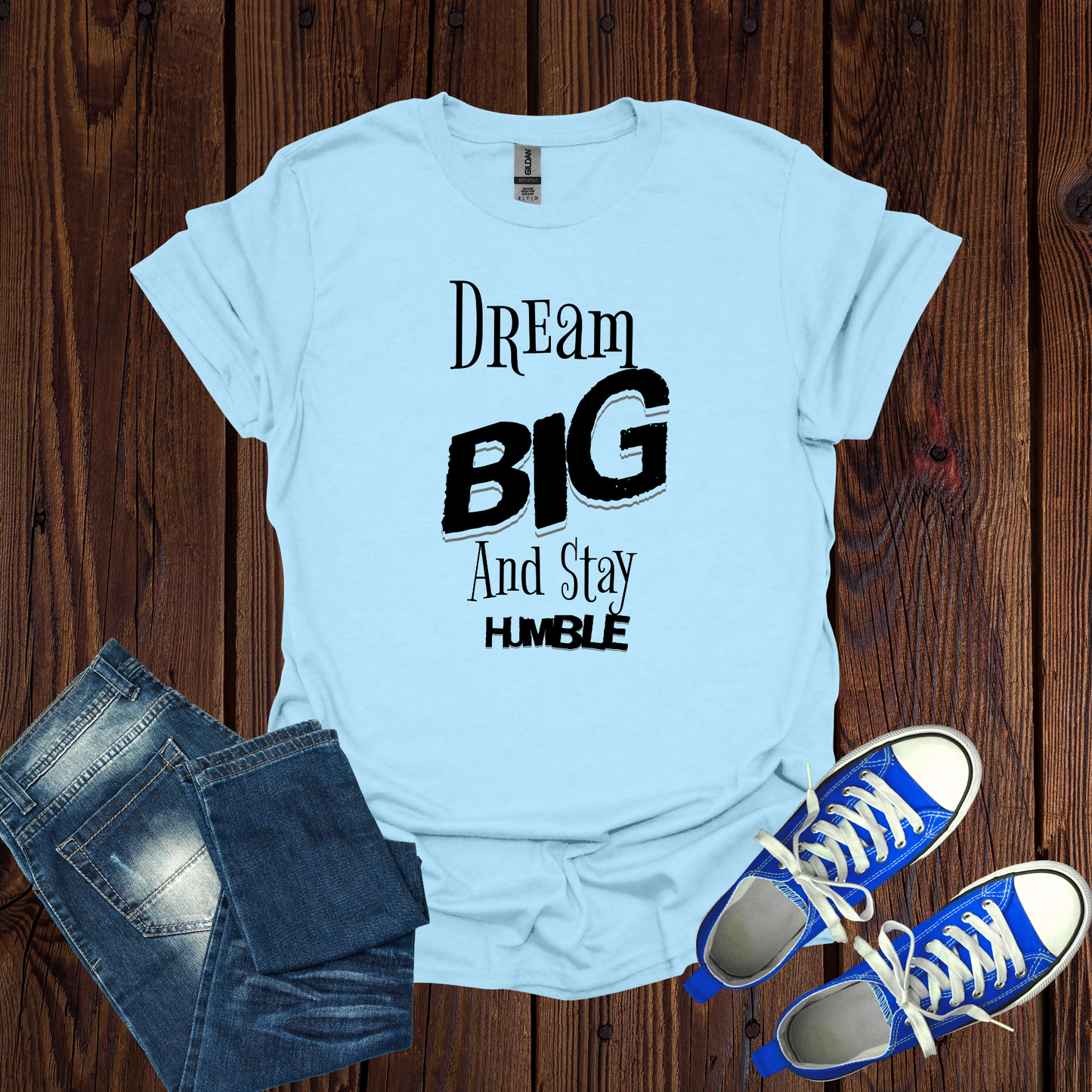Dream Big and Stay Humble Softstyle T-Shirt