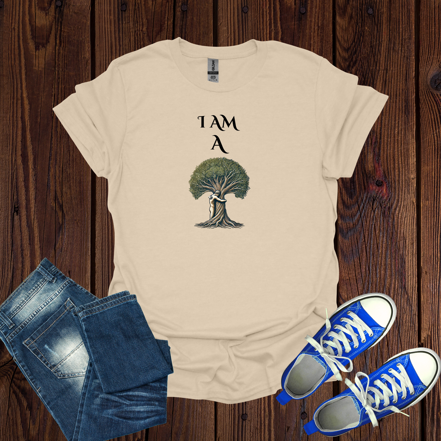 I Am A Tree Hugger Softstyle T-Shirt