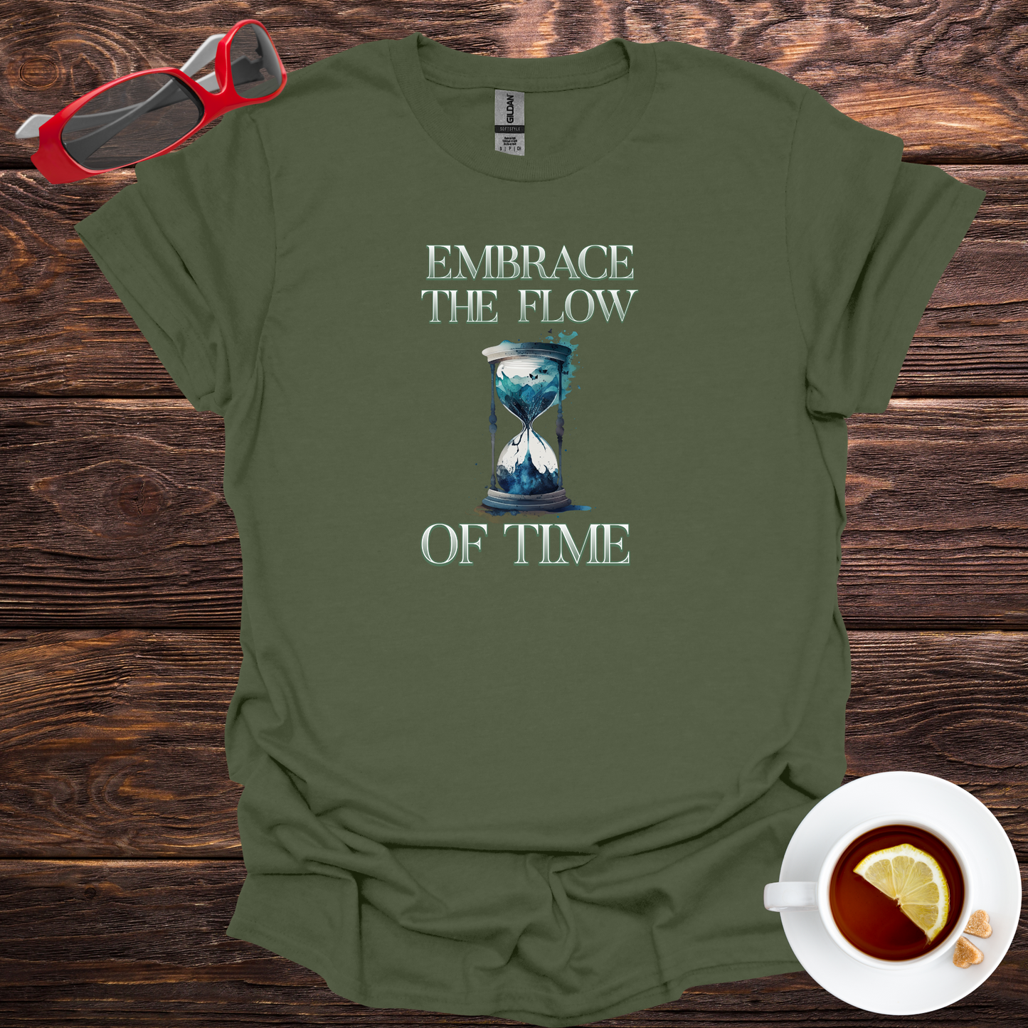 Embrace the Flow of Time Softstyle T-Shirt