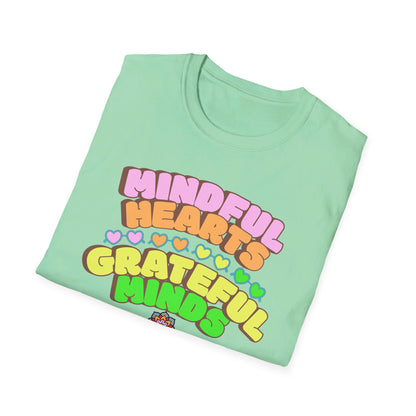 Mindful Hearts, Grateful Minds Softstyle T-Shirt