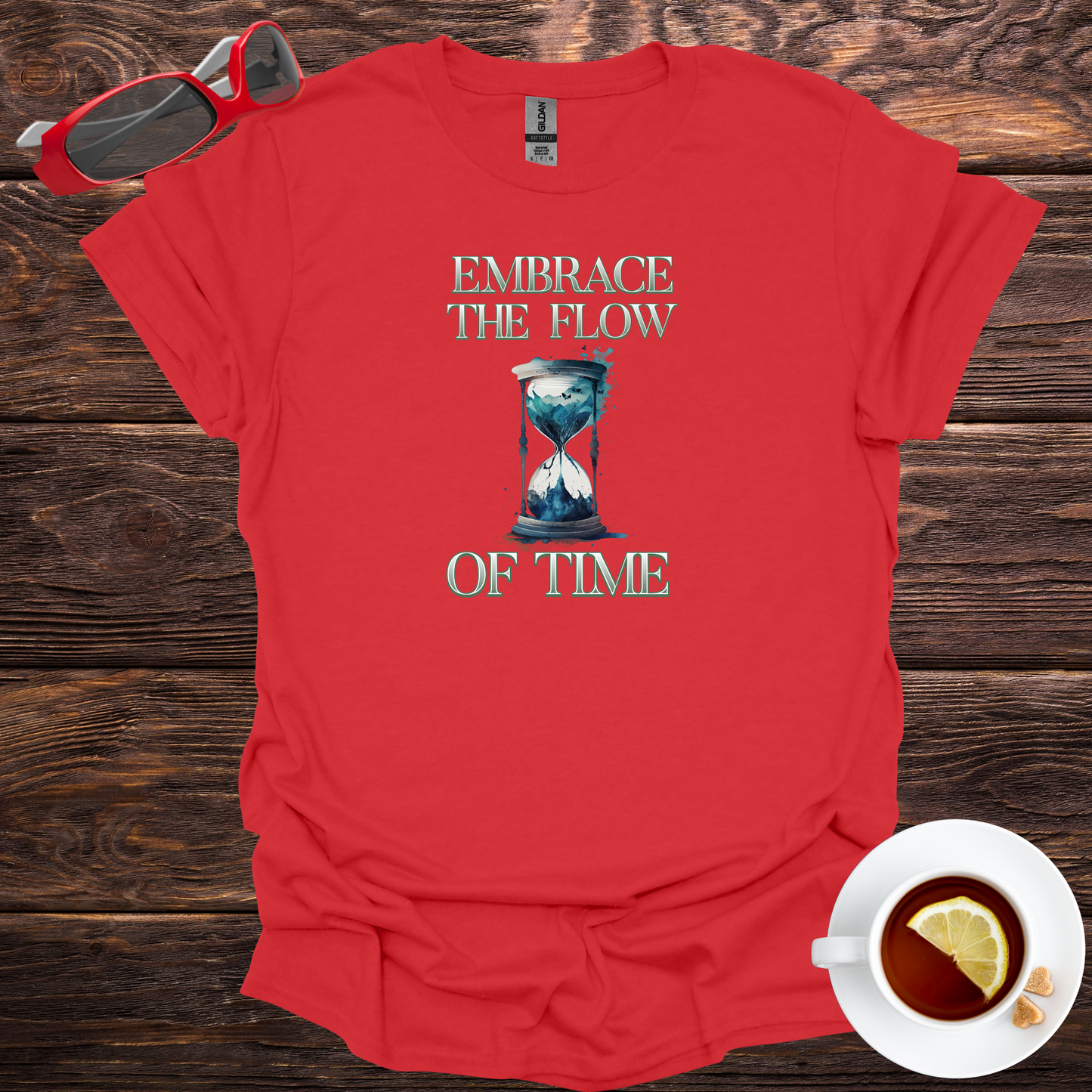 Embrace the Flow of Time Softstyle T-Shirt