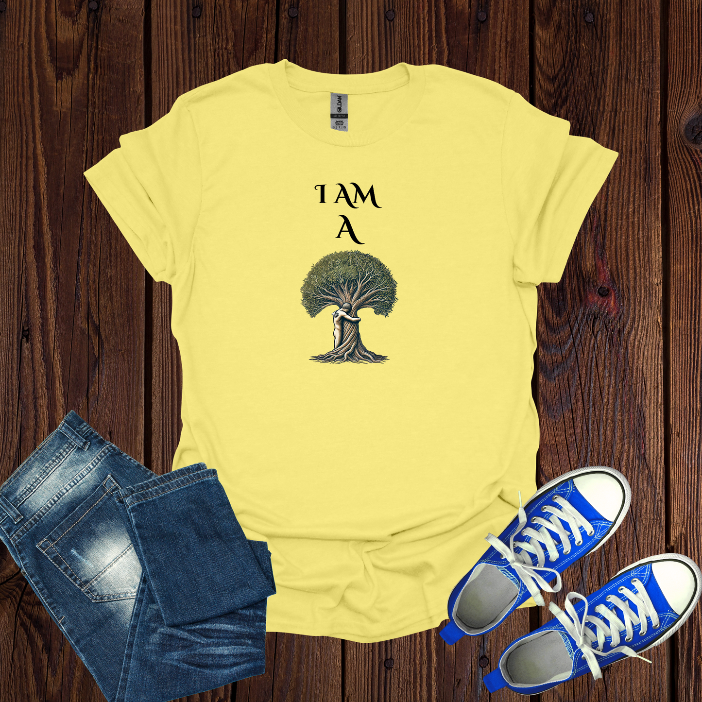 I Am A Tree Hugger Softstyle T-Shirt