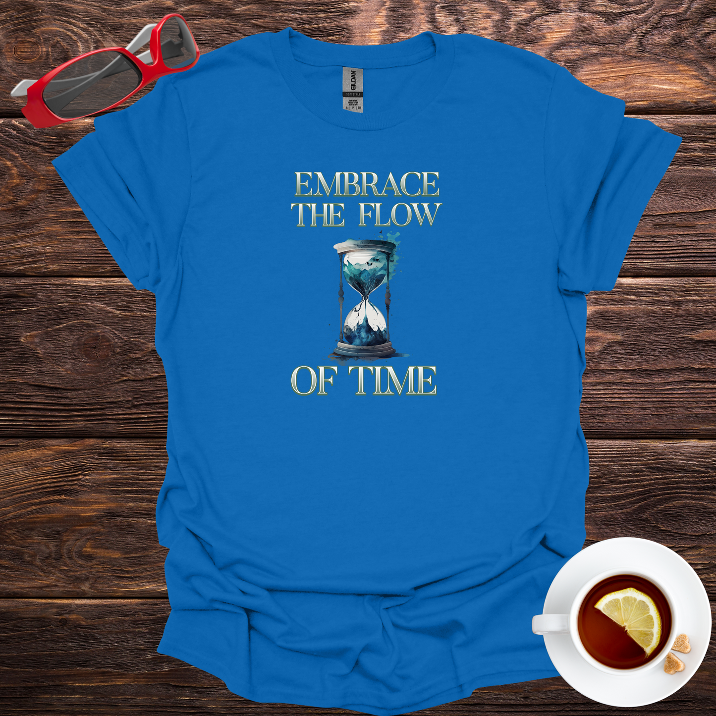 Embrace the Flow of Time Softstyle T-Shirt