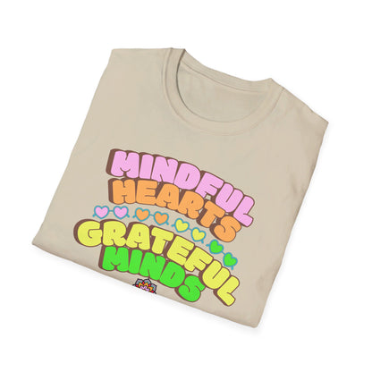 Mindful Hearts, Grateful Minds Softstyle T-Shirt