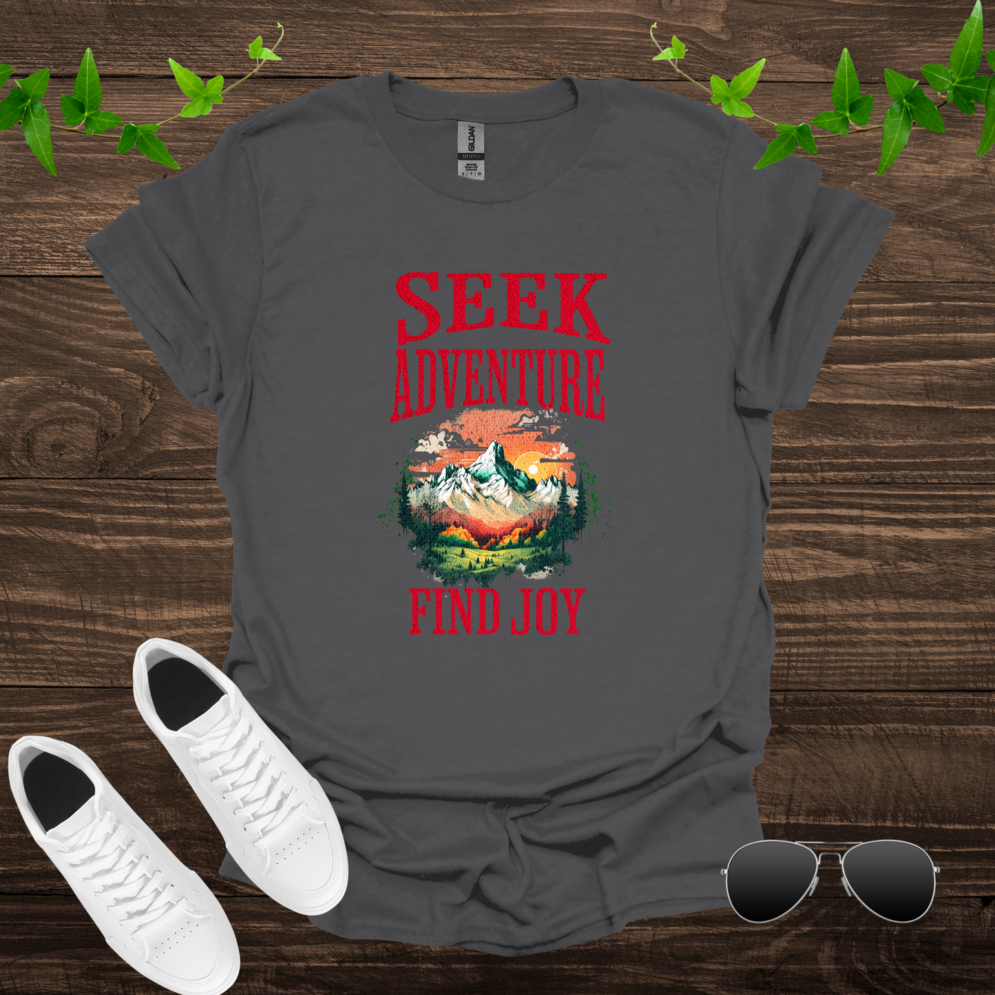 Seek Adventure, Find Joy Softstyle T-Shirt