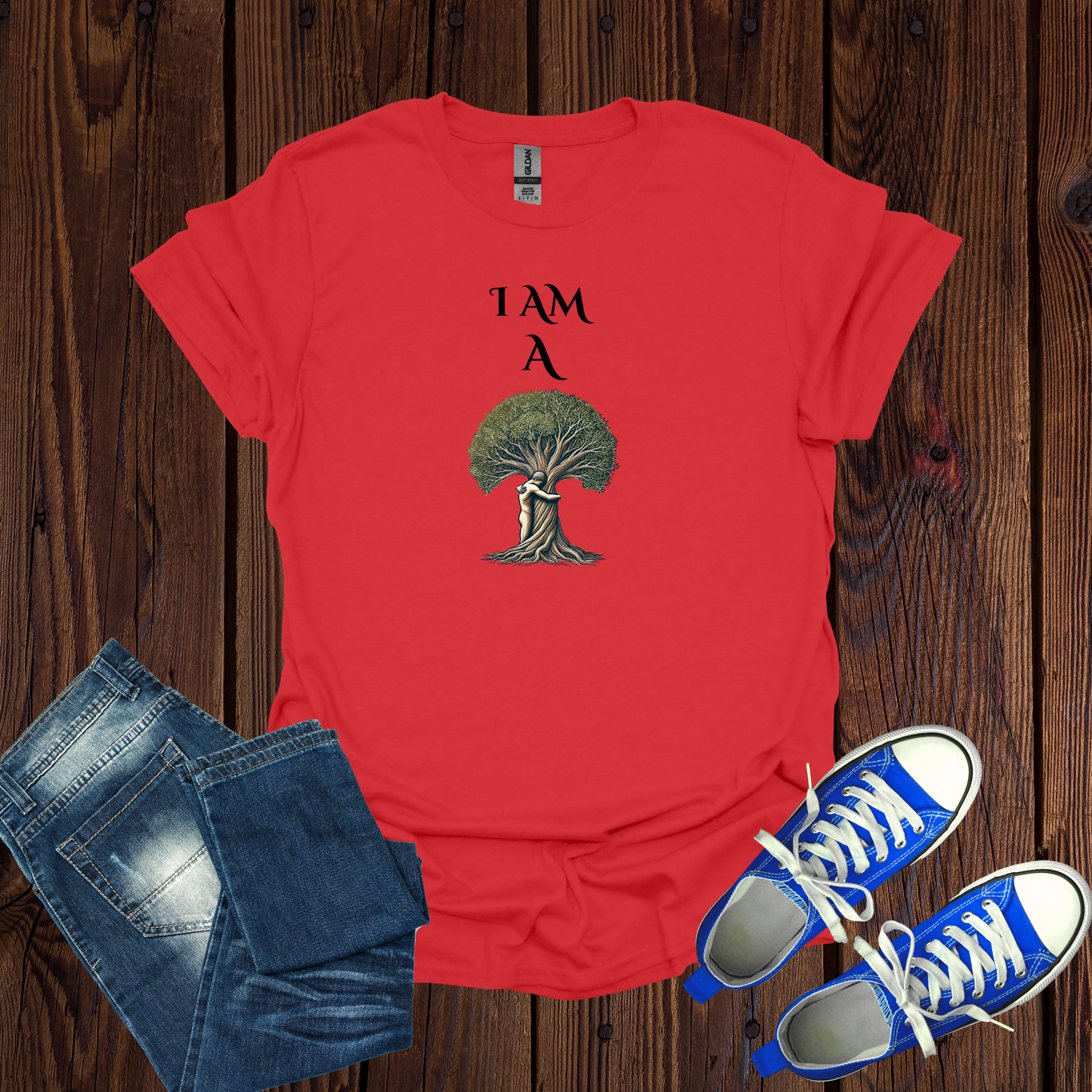 I Am A Tree Hugger Softstyle T-Shirt