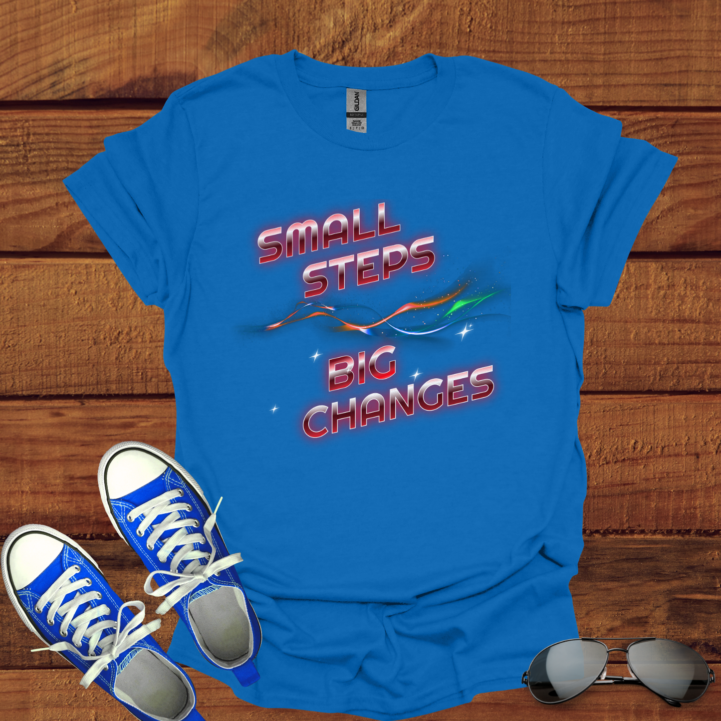 Small Steps, Big Changes Softstyle T-Shirt