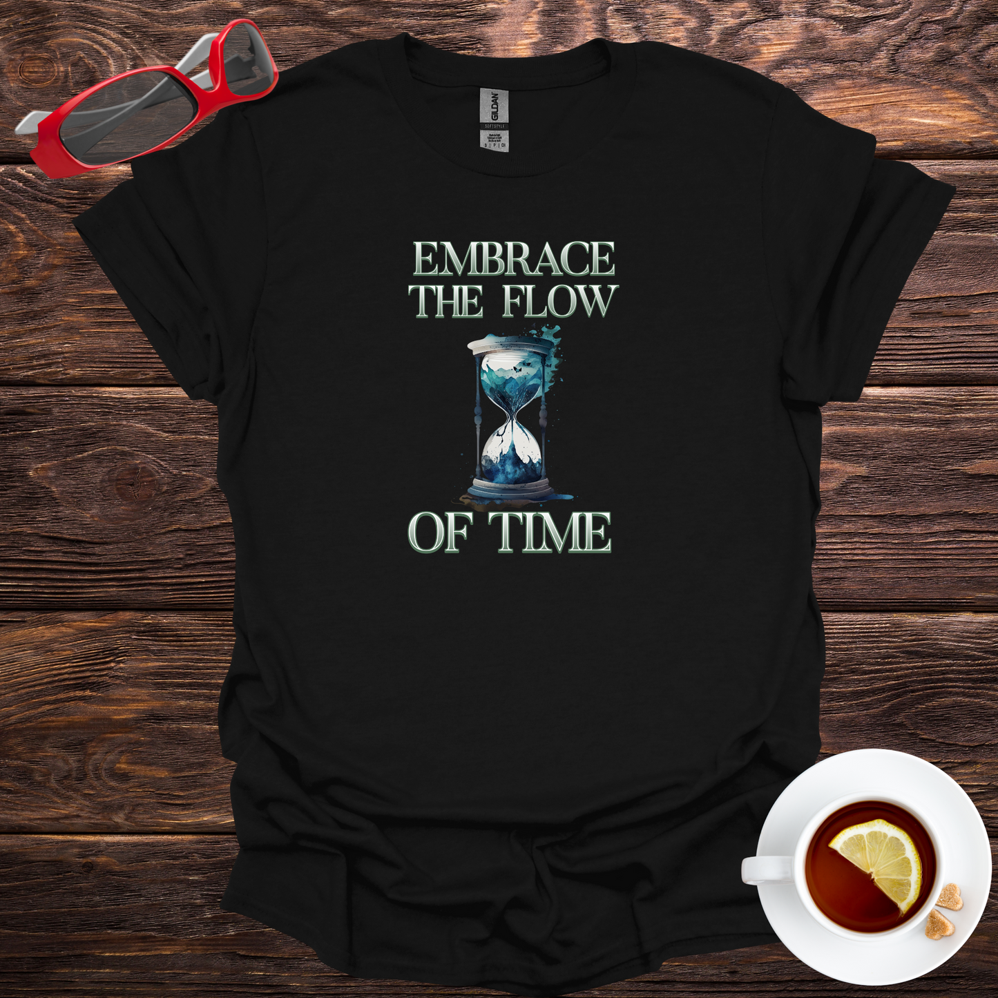 Embrace the Flow of Time Softstyle T-Shirt