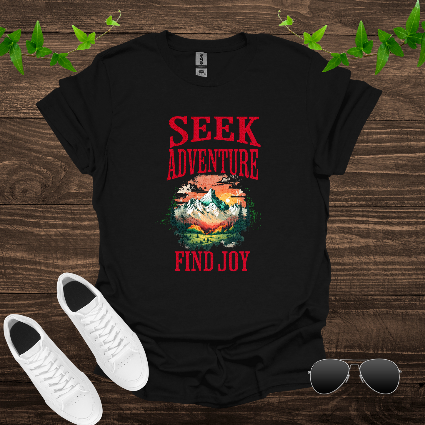 Seek Adventure, Find Joy Softstyle T-Shirt