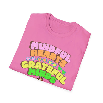Mindful Hearts, Grateful Minds Softstyle T-Shirt