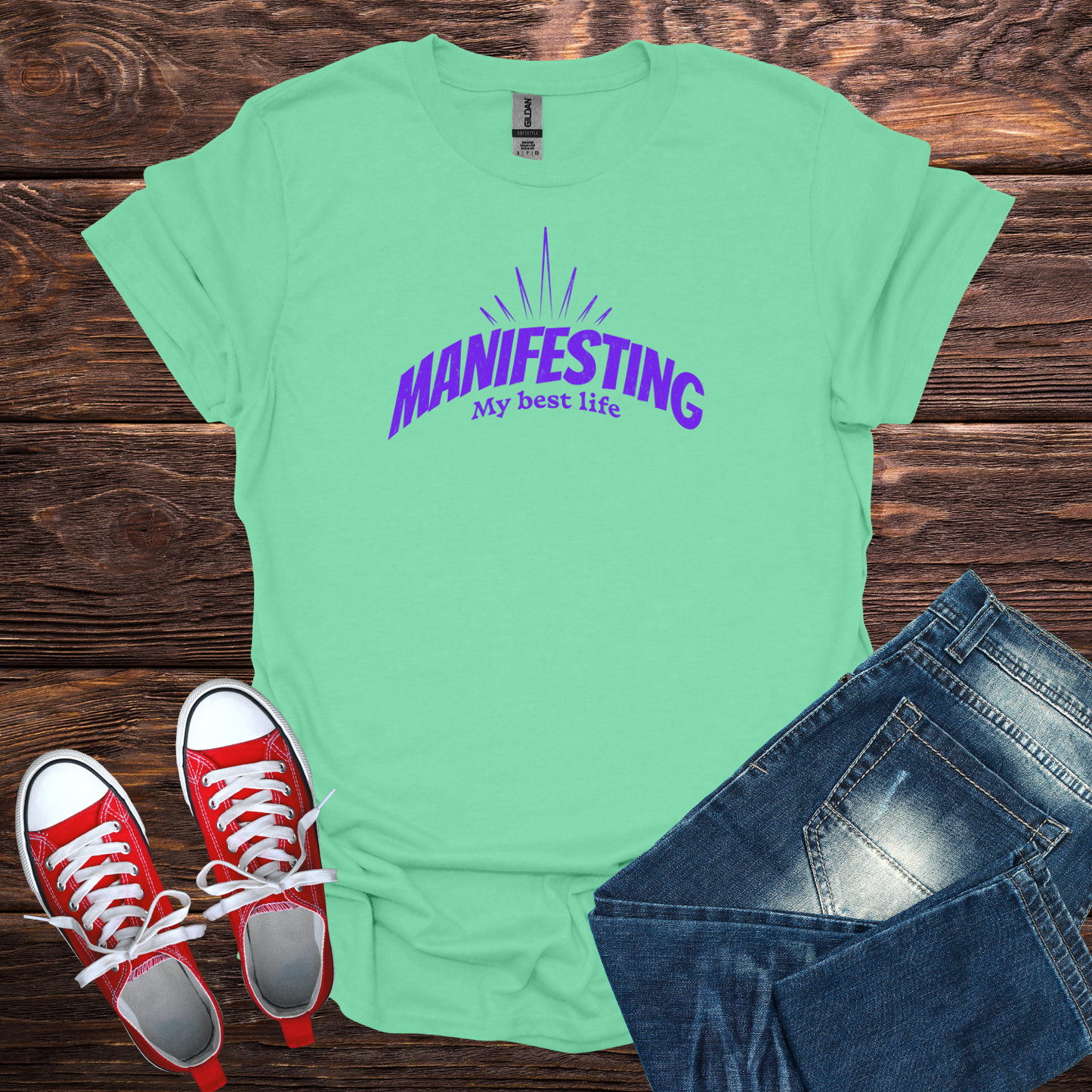 Manifesting My Best Life Softstyle T-Shirt