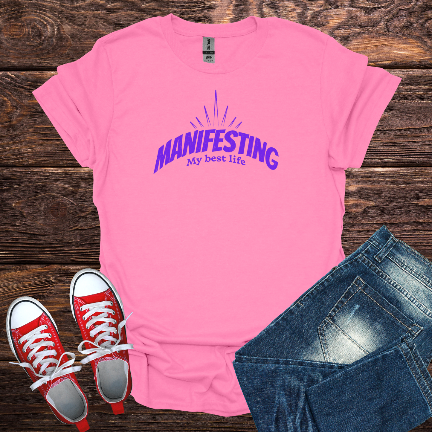 Manifesting My Best Life Softstyle T-Shirt