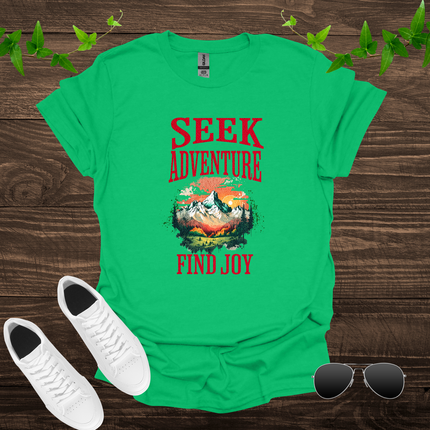 Seek Adventure, Find Joy Softstyle T-Shirt