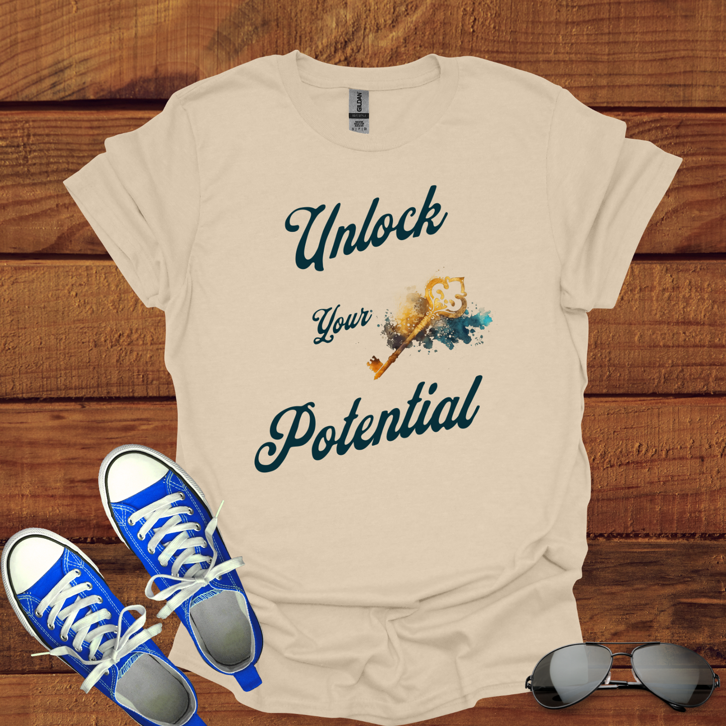 Unlock your Potential Unisex Softstyle T-Shirt