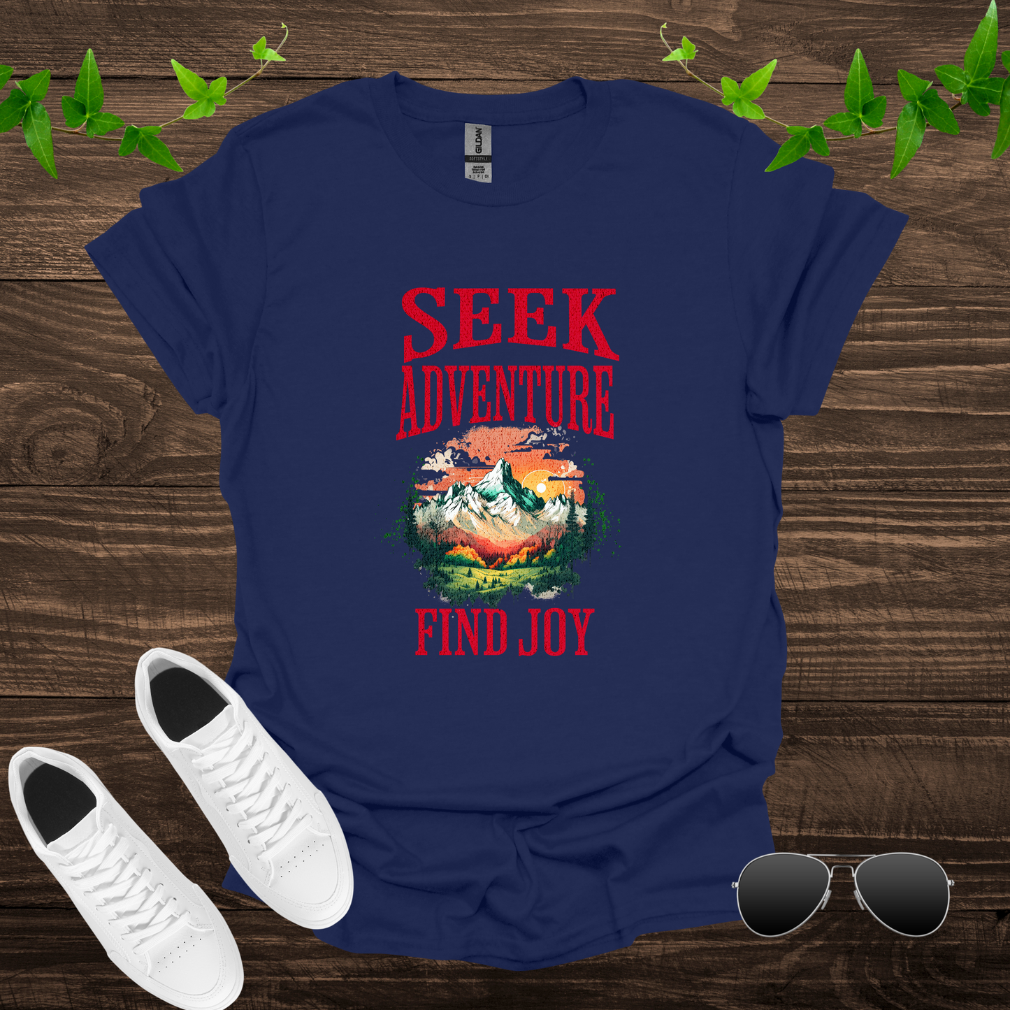 Seek Adventure, Find Joy Softstyle T-Shirt