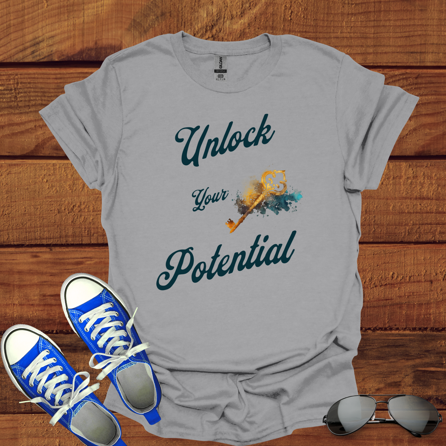 Unlock your Potential Unisex Softstyle T-Shirt