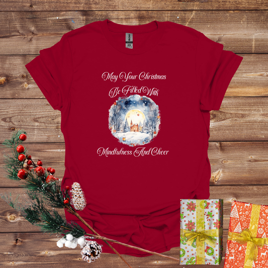 Mindfulness and Cheer Christmas Softstyle T-Shirt
