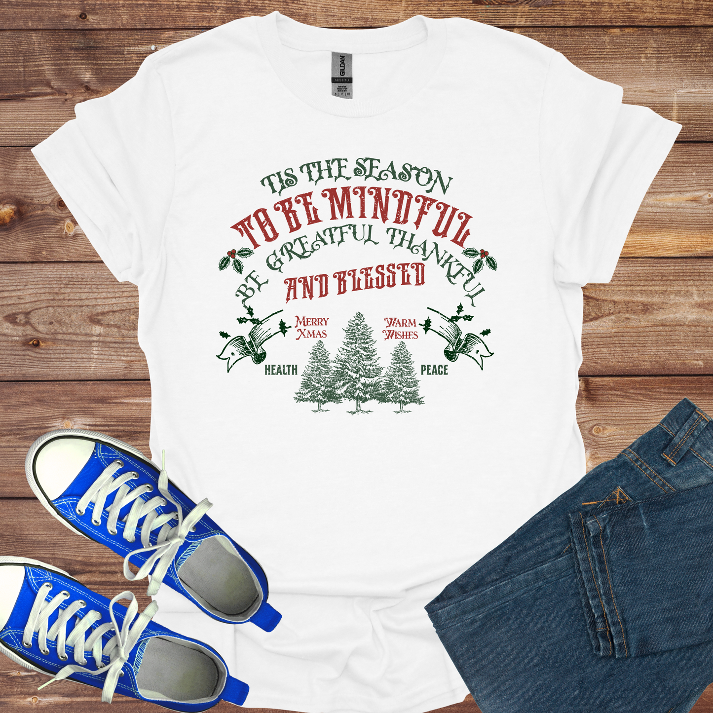 Tis the Season to Be Mindful Softstyle T-Shirt