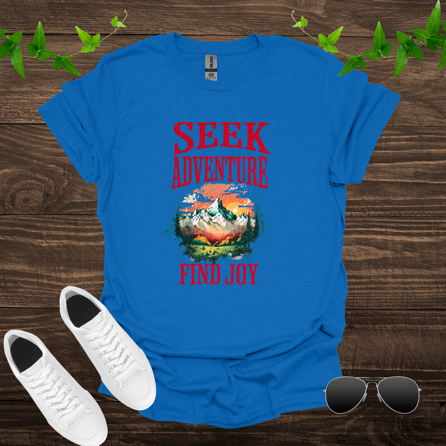 Seek Adventure, Find Joy Softstyle T-Shirt