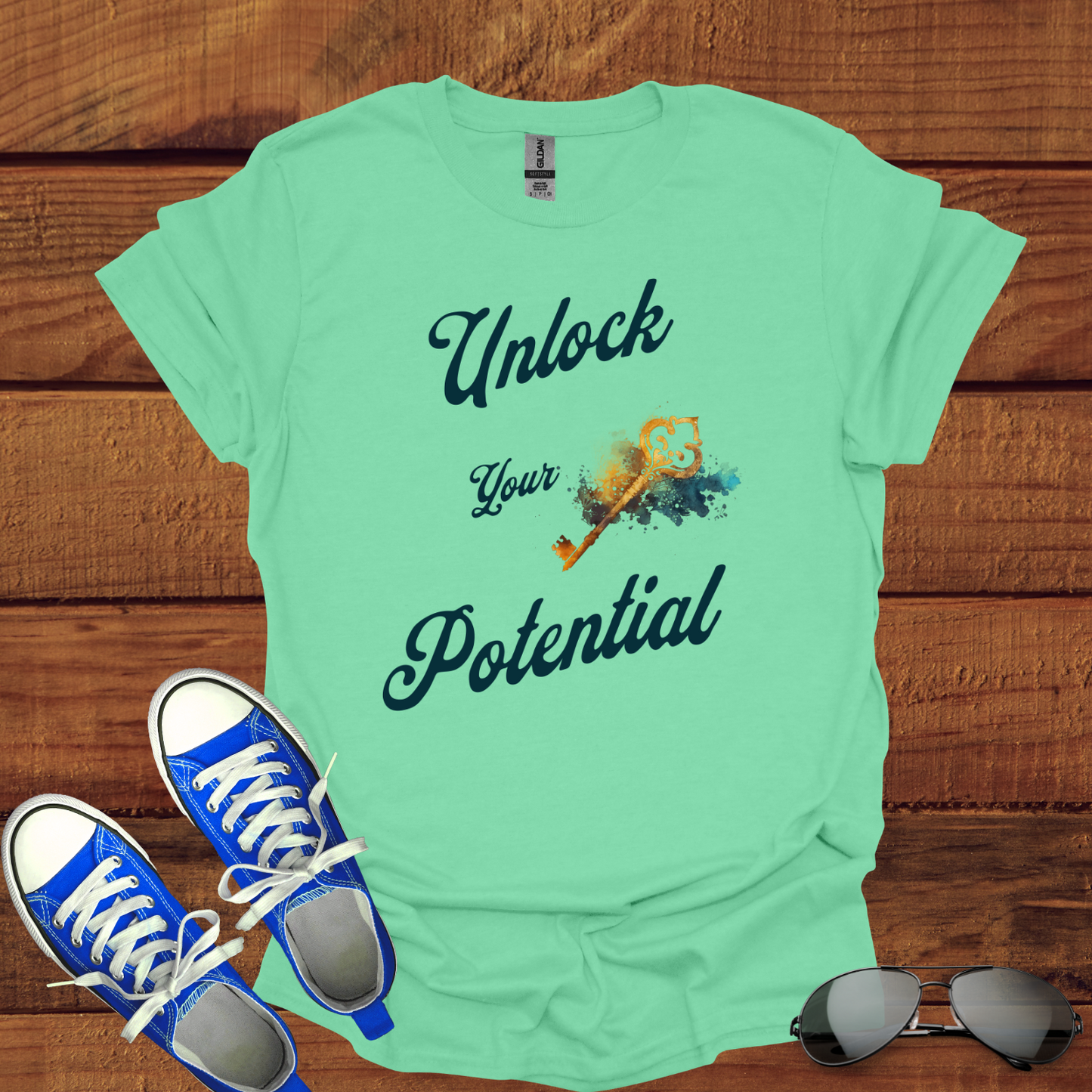 Unlock your Potential Unisex Softstyle T-Shirt