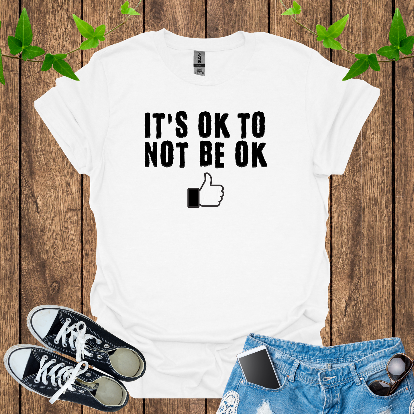 It's Okay to Not Be Okay Softstyle T-Shirt