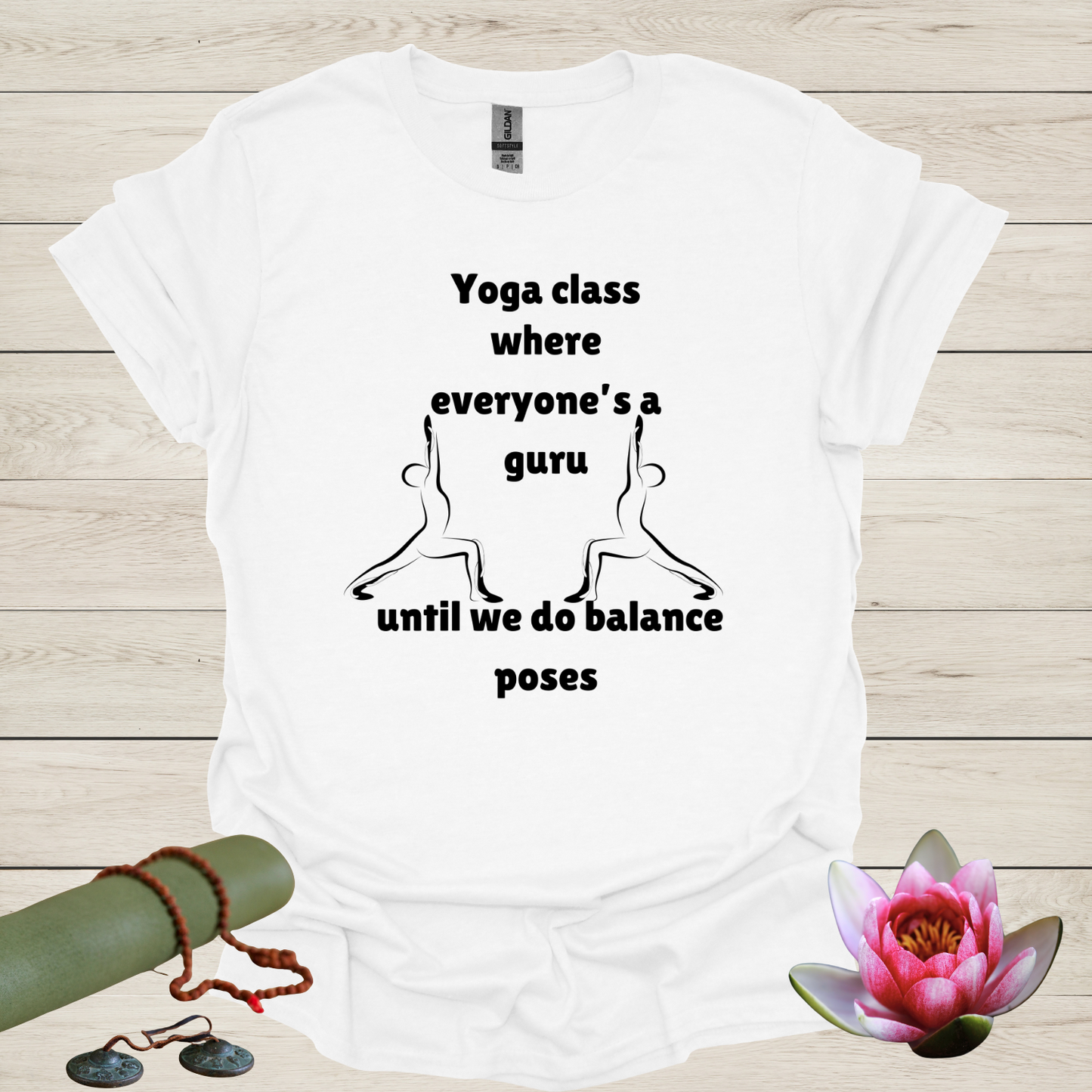Yoga class Unisex Softstyle T-Shirt