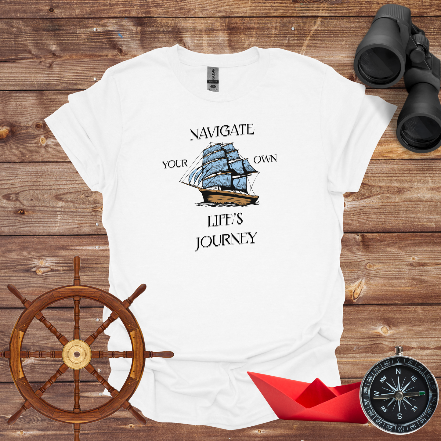 Navigate Your Own Life's Journey Softstyle T-Shirt