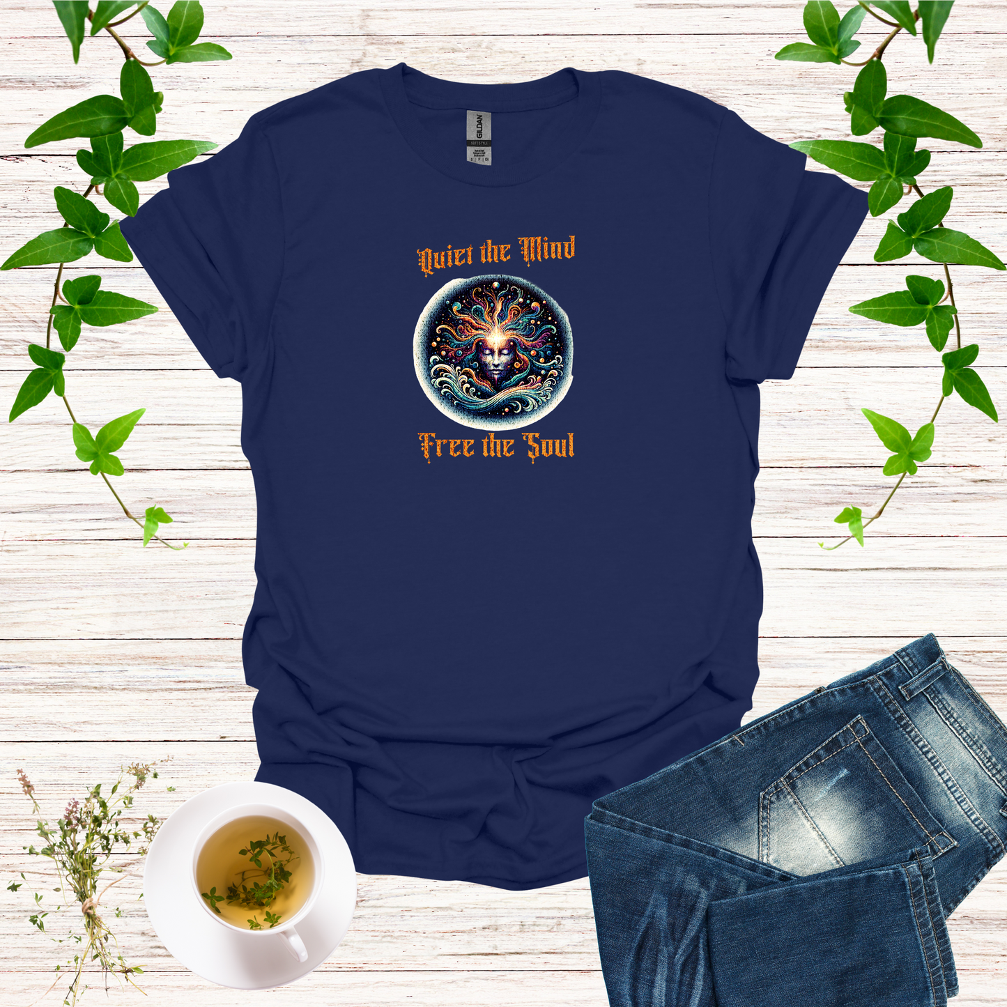 Quiet the Mind, Free the Soul Softstyle T-Shirt