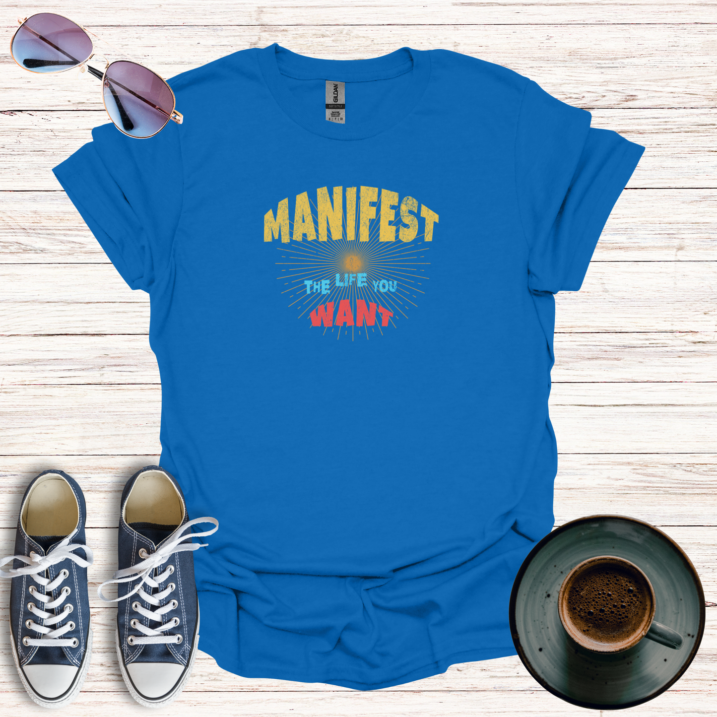 Manifest the Life You Want Softstyle T-Shirt
