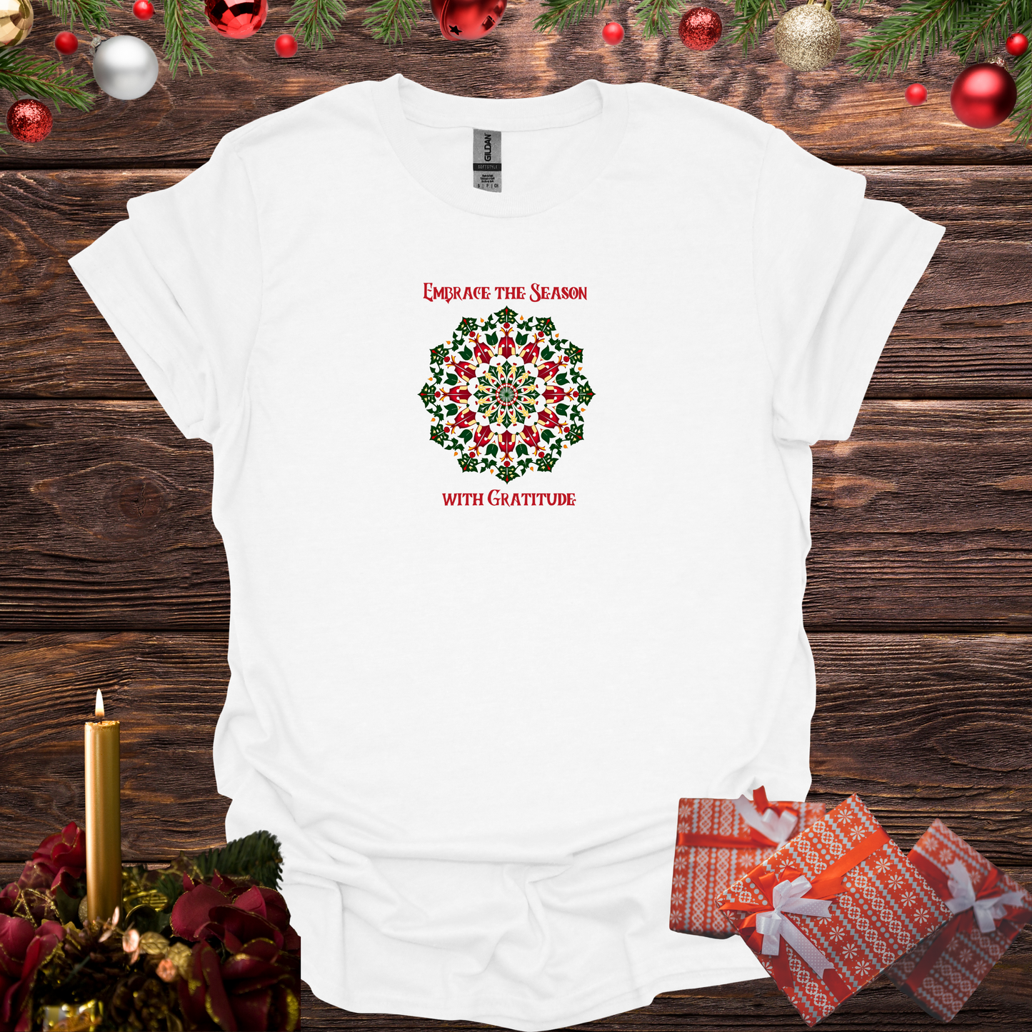 Embrace the Season with Gratitude Softstyle T-Shirt