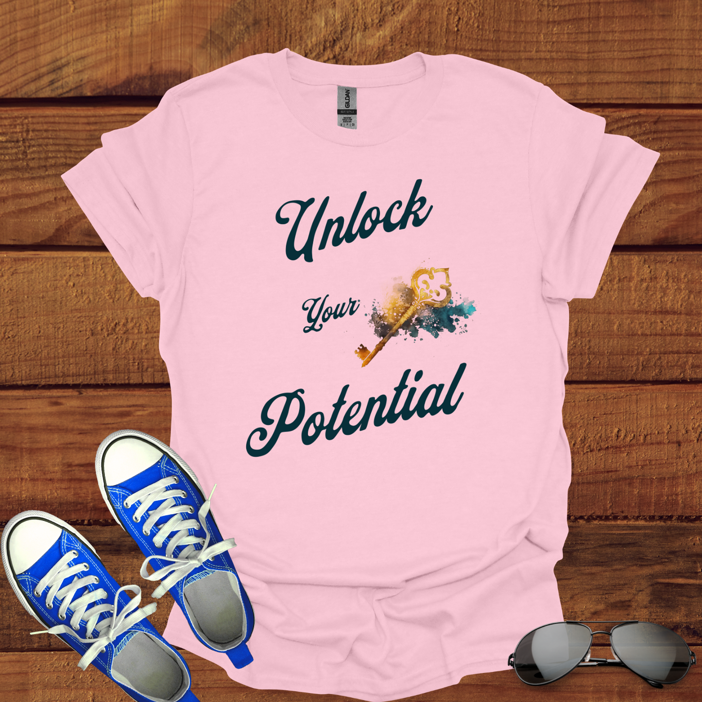 Unlock your Potential Unisex Softstyle T-Shirt