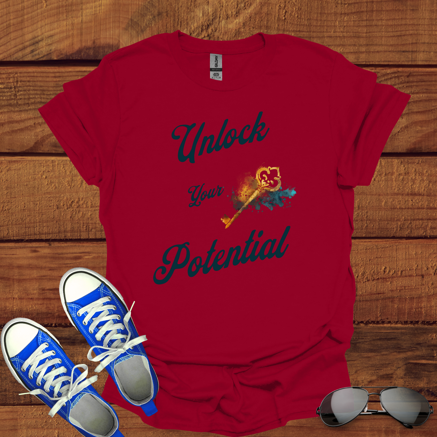 Unlock your Potential Unisex Softstyle T-Shirt