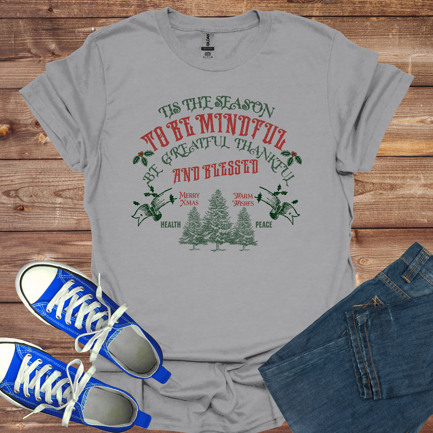 Tis the Season to Be Mindful Softstyle T-Shirt
