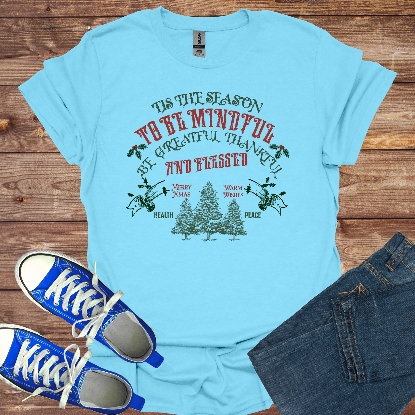 Tis the Season to Be Mindful Softstyle T-Shirt