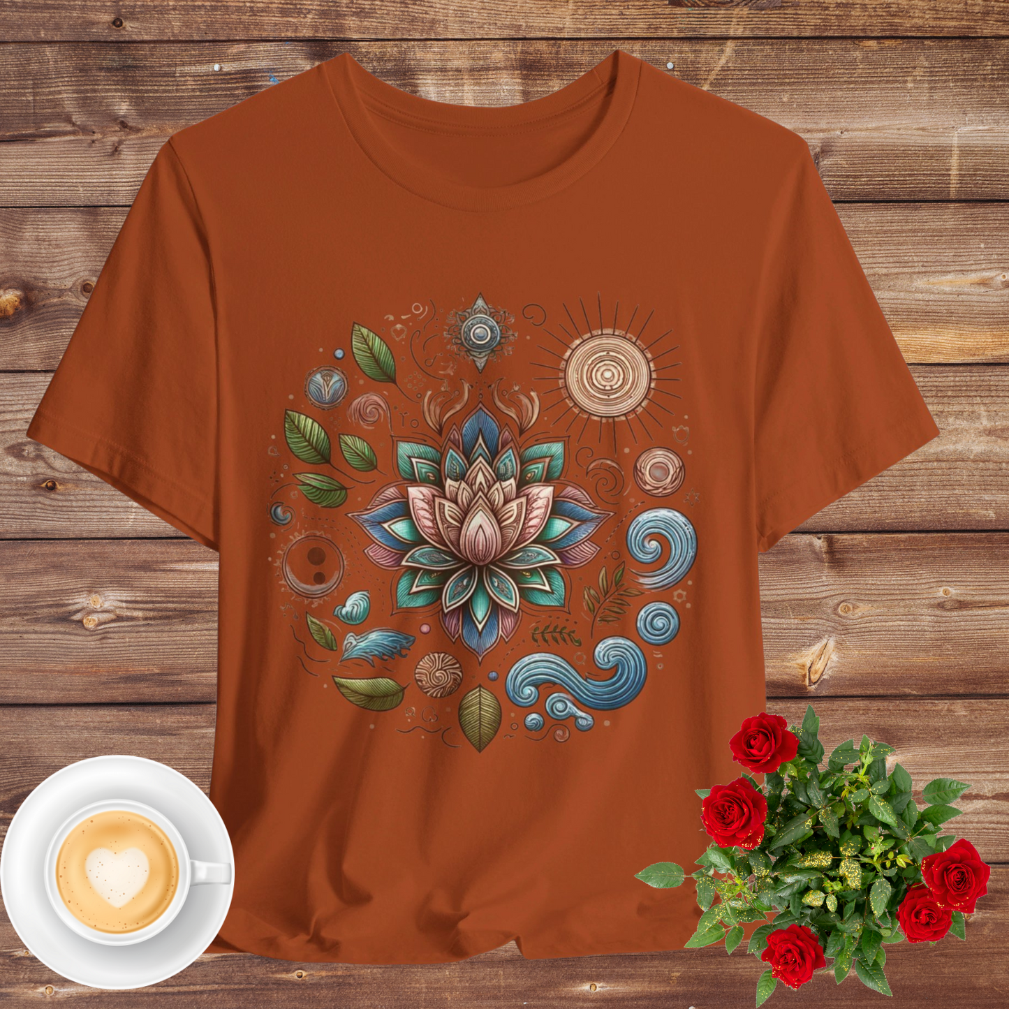 Holistic Harmony, Unisex Jersey Short Sleeve Tee