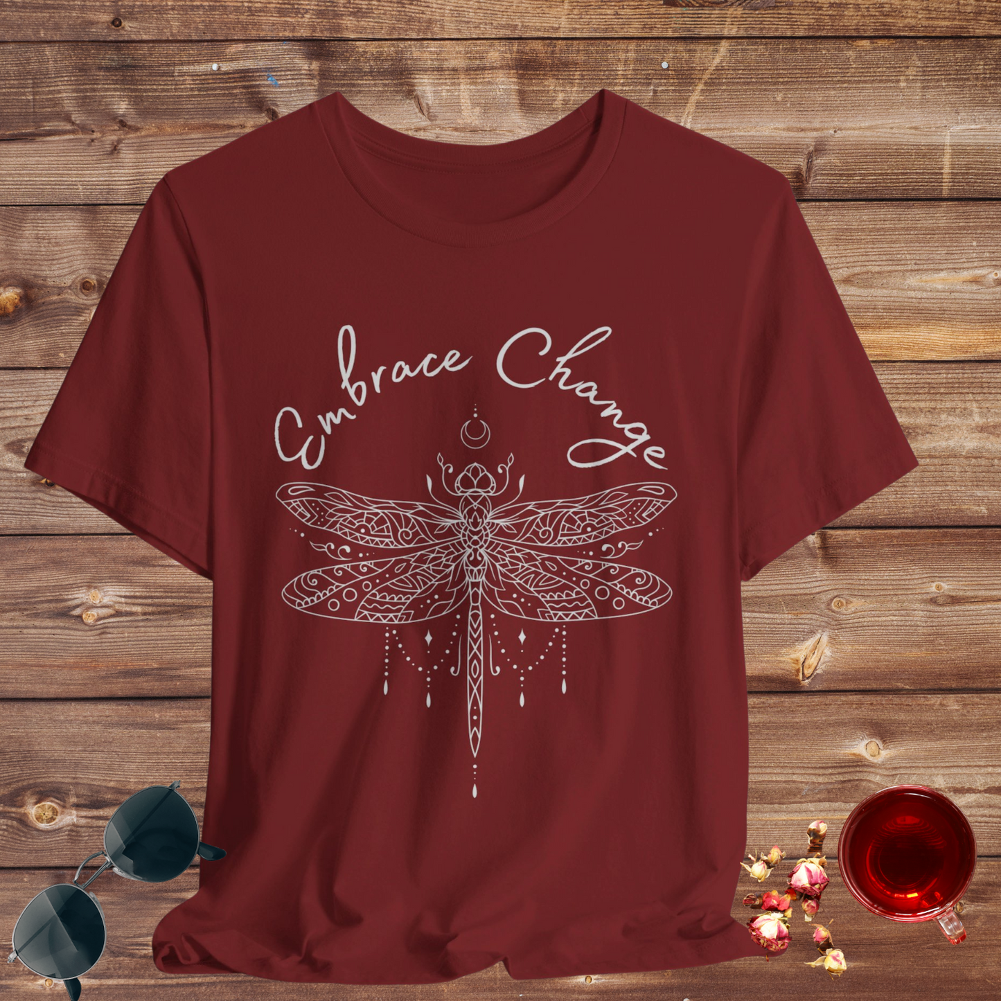 Embrace Change Jersey Short Sleeve Tee