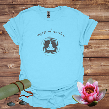 Recognise, Release, Return Unisex Softstyle T-Shirt