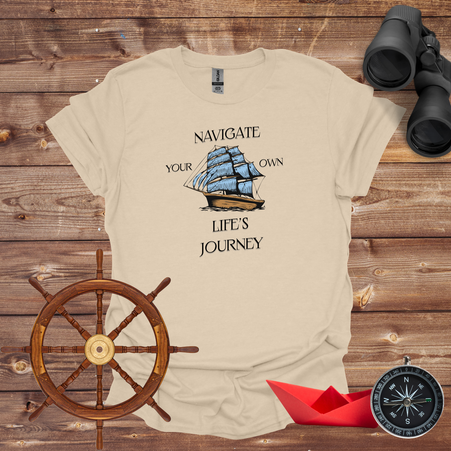 Navigate Your Own Life's Journey Softstyle T-Shirt