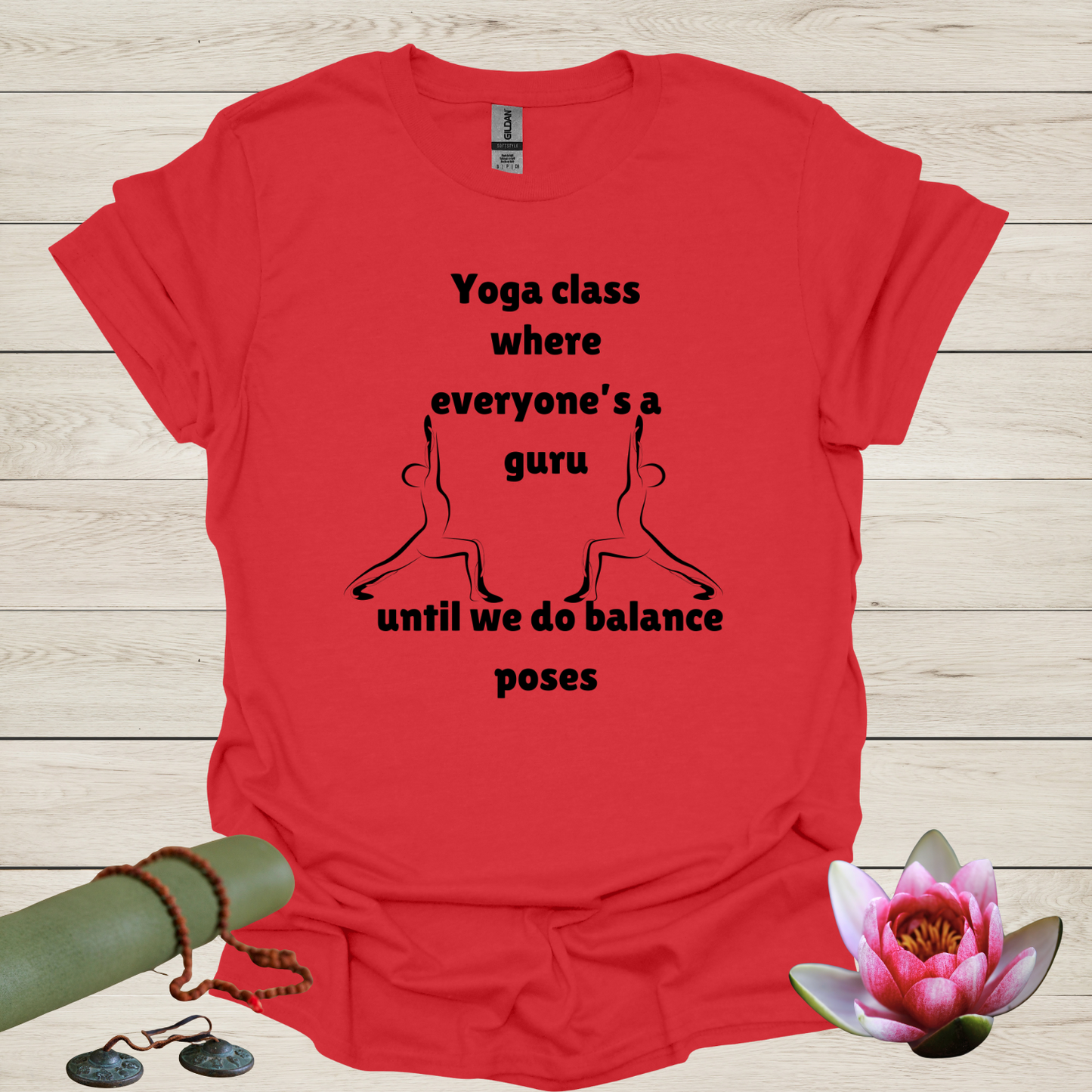 Yoga class Unisex Softstyle T-Shirt