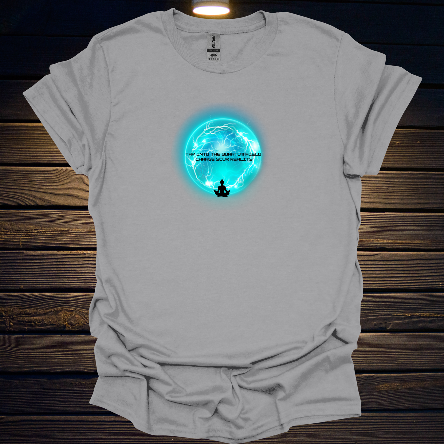 Tap into the Quantum Field, Change Your Reality Unisex Softstyle T-Shirt