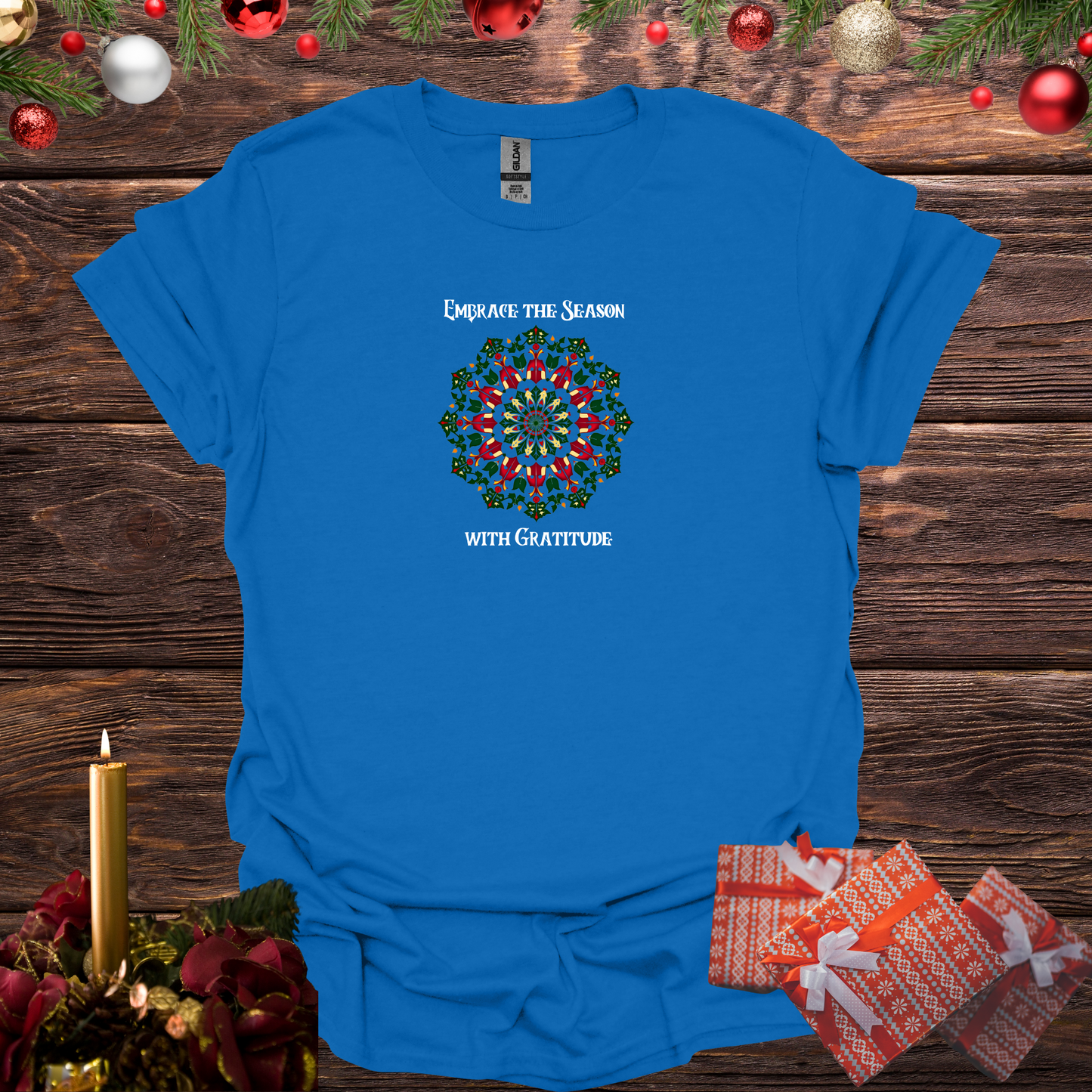 Embrace the Season with Gratitude Softstyle T-Shirt